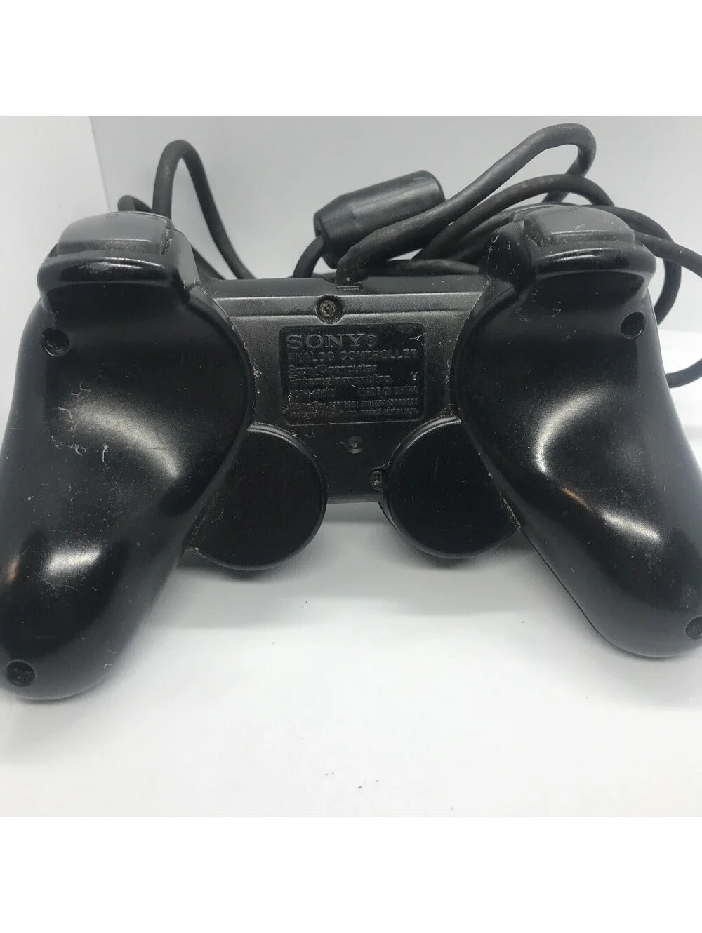 Official OEM Sony Playstation 2 PS2 Dual Shock Controller Black SCPH-10010
